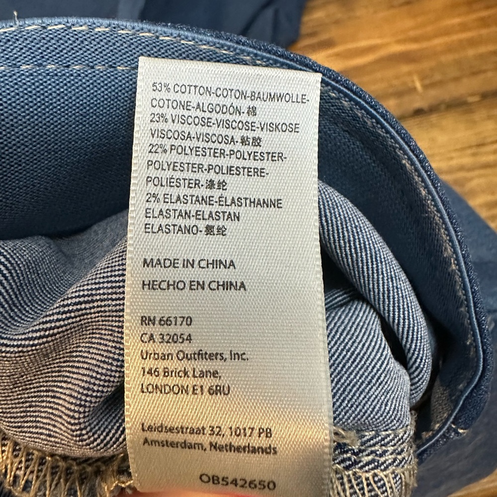 We The Free Penny Pull-On Flare Jeans Size 27 - Picture 12 of 13